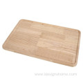 Round Solid Wood Serving Tray for Living Room/Kitchen